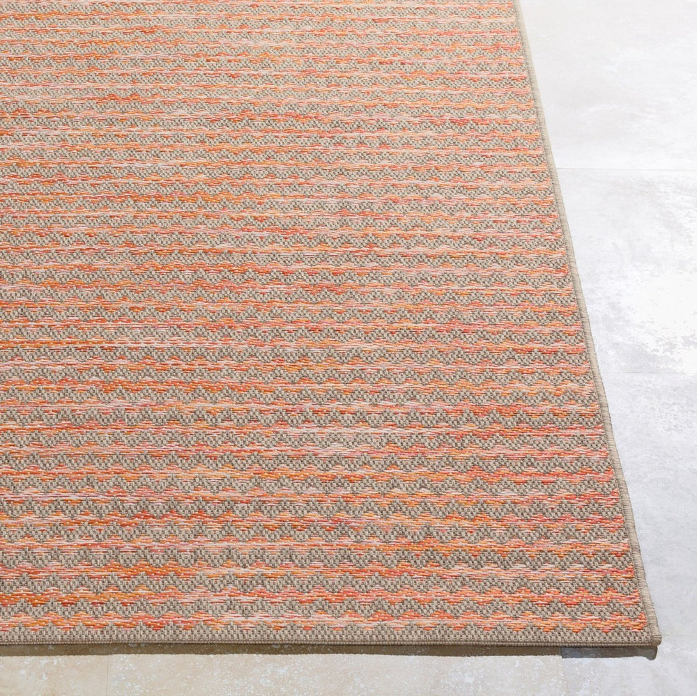 Livabliss Santa Cruz Flatweave Polypropylene Area Rug Belgium Woven Modern Living Room Accent STZ6011-7111011