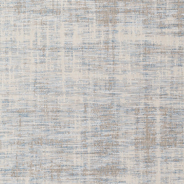 Livabliss Santa Cruz Belgian Flatweave Polypropylene Geometric Area Rug for High Traffic Rooms Blue, Pale Blue 3'11" x 5'7" STZ6013-457