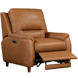 Parker House Austin - Caramel Cream Power Reclining Sofa And 2 Recliners Brown Top Grain Leather With Match (X) Maus-311ph-cmcr