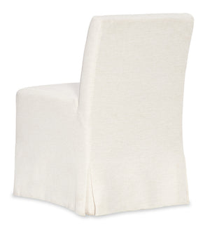 Hooker Furniture Commerce and Market Ren Upholstered Dining Chair Skirted Base Performance Fabric Seat 7228-75026-403