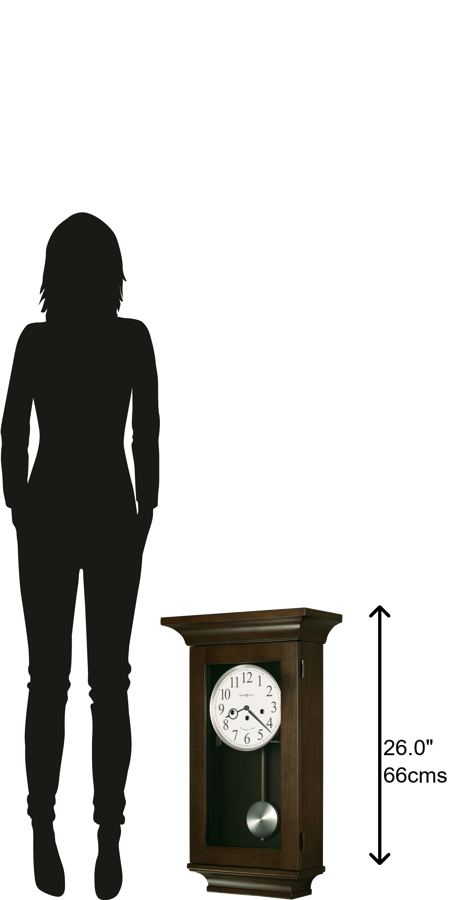 Hekman Furniture 620510 Gerrit Ii Wall Clock – Elegant Espresso Wood Design With Westminster Chime & Detailed Dial Espresso Gerrit Ii Wall Clock 620510