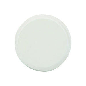 Bernhardt Bernhardt Kai Outdoor Side Table — Coastal Rattan-Texture Stonecast, All-Weather White Finish, Compact 18" Height X01157