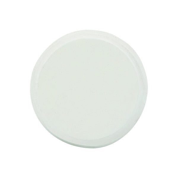 Bernhardt Bernhardt Kai Outdoor Side Table — Coastal Rattan-Texture Stonecast, All-Weather White Finish, Compact 18" Height X01157