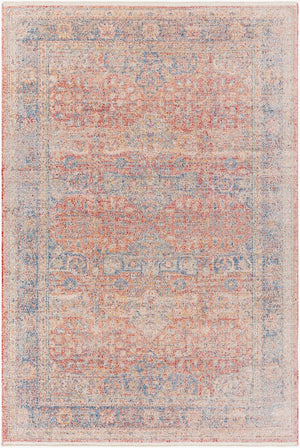 Livabliss Subtle Fringe Border Traditional Polyester Area Rug Woven in Turkey for Living Rooms SUB2300-9212