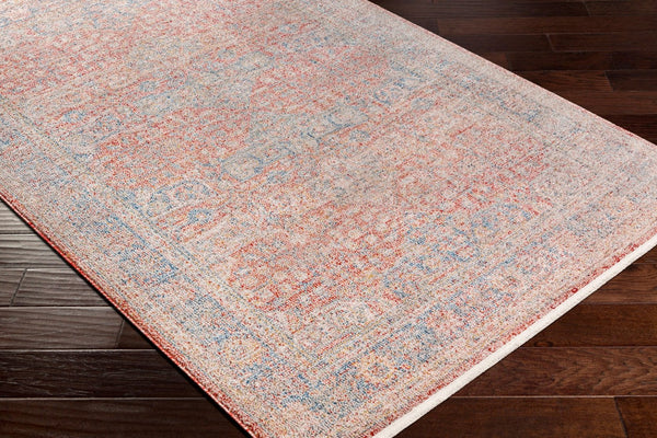 Livabliss Subtle Fringe Border Traditional Polyester Area Rug Woven in Turkey for Living Rooms SUB2300-9212