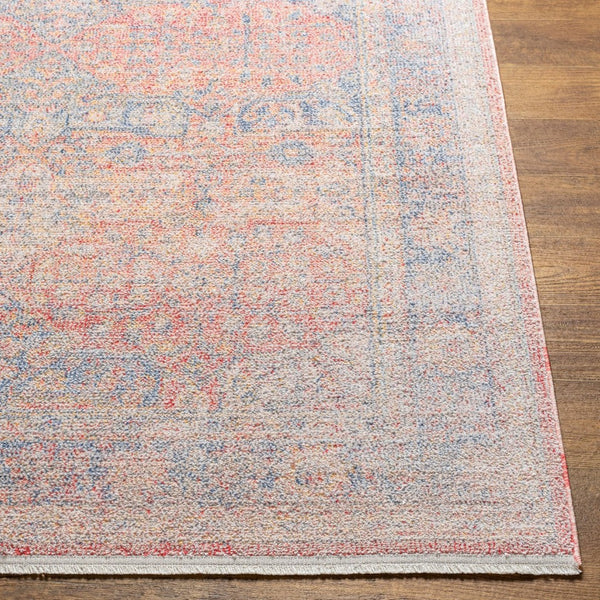 Livabliss Subtle Fringe Border Traditional Polyester Area Rug Woven in Turkey for Living Rooms SUB2300-9212