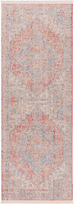 Livabliss Subtle Bohemian Runner Rug Machine Woven Polyester with Fringe for Hallways SUB2301-2773
