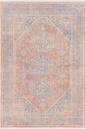 Livabliss Subtle Traditional Pattern Area Rug Polyester Machine Woven with Fringe for Large Rooms SUB2309-9212