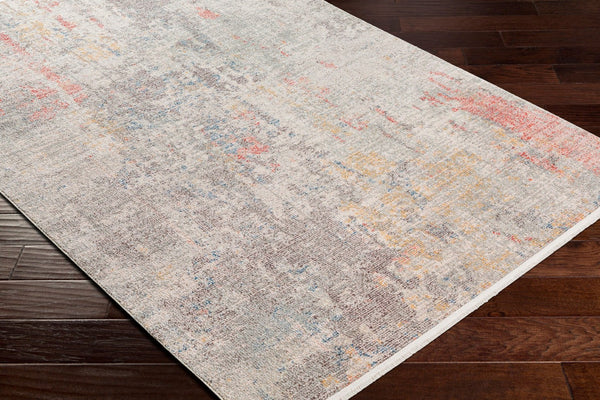 Livabliss Subtle Machine Woven Polyester Area Rug with Fringe for Living and Dining Rooms SUB2313-9212