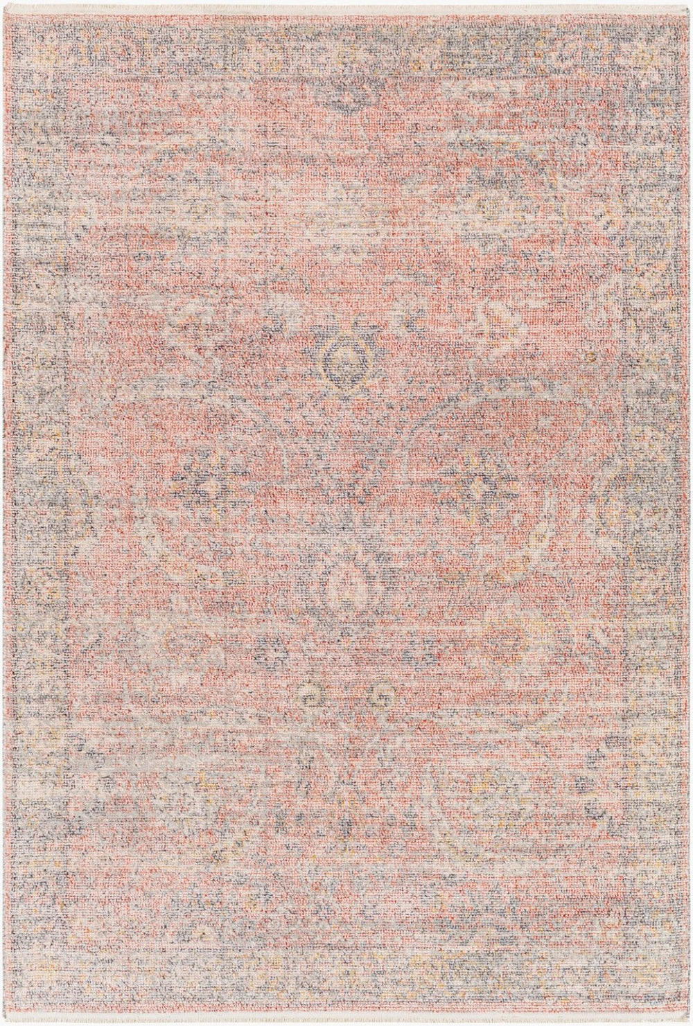 Livabliss Subtle Turkish Machine Woven Polyester Area Rug with Fringe for Large Living Spaces SUB2317-9212