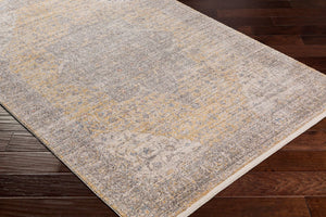 Livabliss Subtle Traditional Fringe Area Rug Machine Woven Polyester for Dining and Living Rooms SUB2322-9212