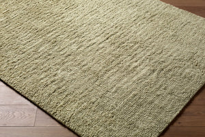 Livabliss Snuggle Hand-woven Cotton Wool Blend High Pile Rug for Entryways and Bedside Areas Beige, Sandsto 6' x 9' SUG2302-69