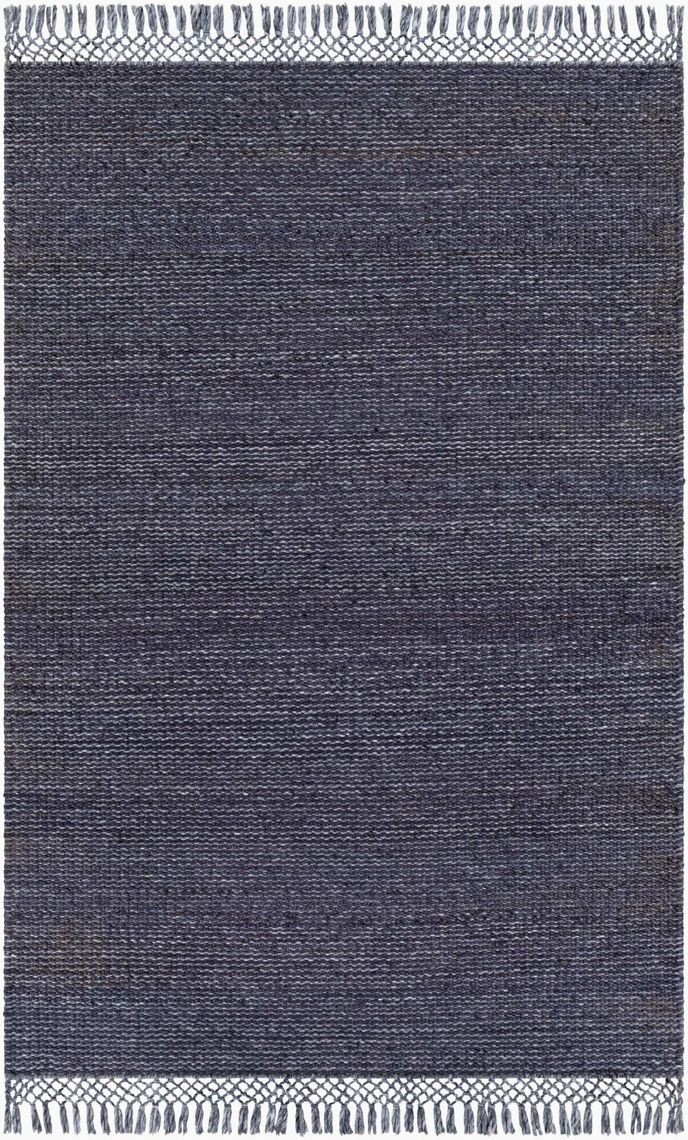 Surya Southampton 2' X 3' Handcrafted Jute & Recycled Pet Yarn Rug - Stylish, Durable, Easy Care Area Accent Ink Blue Jute,Recycled Pet Yarn Suh2300-23