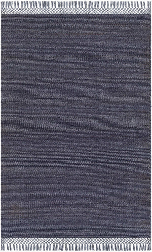 Surya Southampton 2' X 3' Handcrafted Jute & Recycled Pet Yarn Rug - Stylish, Durable, Easy Care Area Accent Ink Blue Jute,Recycled Pet Yarn Suh2300-23