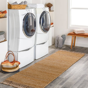 Surya Southampton 2' X 3' Handcrafted Jute & Recycled Pet Yarn Rug - Stylish, Durable, Easy Care Area Accent Tan Jute,Recycled Pet Yarn Suh2301-268