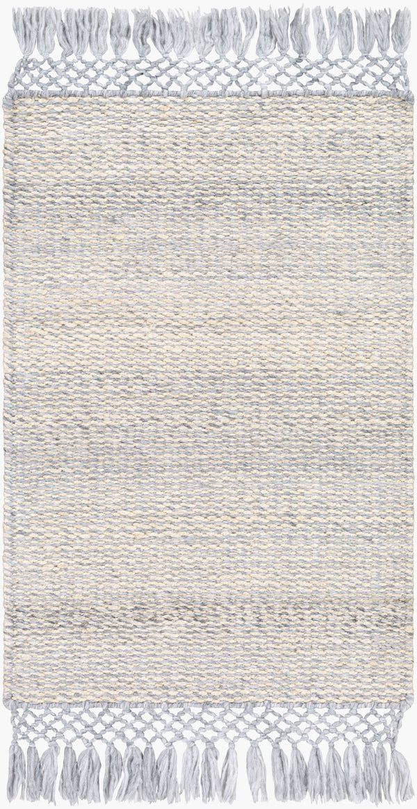 Surya Southampton 2' X 3' Handcrafted Jute & Recycled Pet Yarn Rug - Stylish, Durable, Easy Care Area Accent Slate Jute,Recycled Pet Yarn Suh2303-23