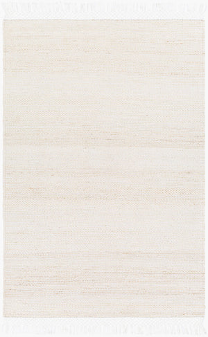 Surya Southampton 2' X 3' Handcrafted Jute & Recycled Pet Yarn Rug - Stylish, Durable, Easy Care Area Accent Off,White Jute,Recycled Pet Yarn Suh2304-576