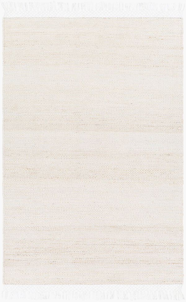 Surya Southampton 2' X 3' Handcrafted Jute & Recycled Pet Yarn Rug - Stylish, Durable, Easy Care Area Accent Off,White Jute,Recycled Pet Yarn Suh2304-576