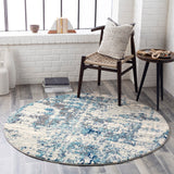 Sunderland SUN-2300 7'10" x 7'10" Machine Woven Rug SUN2300-710RD Livabliss Surya