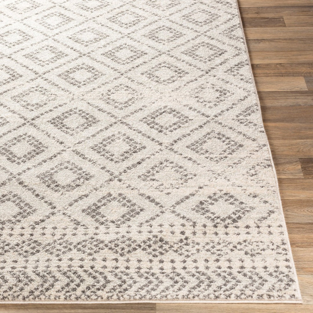 Livabliss Sunderland Bohemian Global Runner Rug Polypropylene Machine Woven Entryway Hallway Accent Light Slate, Wh 5'3" x 7'3" SUN2301-5373