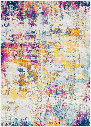 Livabliss Sunderland Polypropylene Machine Woven Area Rug Durable Structured Pattern for High Traffic Rooms SUN2320-5373