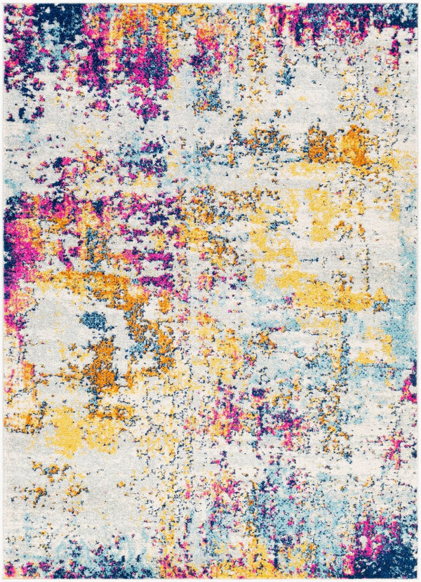 Livabliss Sunderland Polypropylene Machine Woven Area Rug Durable Structured Pattern for High Traffic Rooms SUN2320-5373