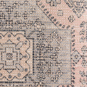 Surya Samsun Pouf 18"H X 18"W X 18"D – Elegant Cotton & Polyester Blend For Ultimate Comfort & Style Dusty Pink Cotton,Polyester,Cotton,Polybeads Supf002-181818