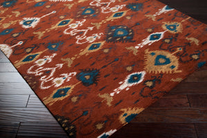 Surya Surroundings 9' X 13' Hand-tufted Nz Wool Rug - Global-inspired Design For Elegant Home Décor White Nz Wool Sur1011-913