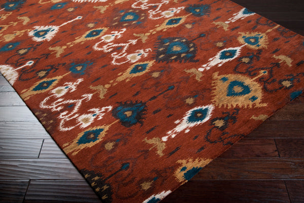 Surya Surroundings 9' X 13' Hand-tufted Nz Wool Rug - Global-inspired Design For Elegant Home Décor White Nz Wool Sur1011-913