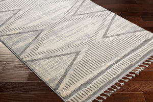 Livabliss Sousse Geometric Bohemian Global Area Rug High Pile Polypropylene Fringe Living Room SUS2300-9612