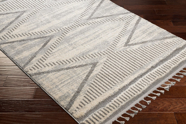 Livabliss Sousse Geometric Bohemian Global Area Rug High Pile Polypropylene Fringe Living Room SUS2300-9612