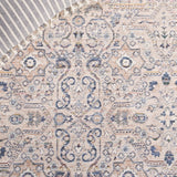 Safavieh Sutton 104 Power Loomed Space Dyed Polyester Rug Beige / Navy SUT104B-8