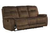Parker House Parker Living Cooper - Shadow Brown Triple Reclining Sofa Shadow Brown 100% Polyester (S) MCOO#833-SBR