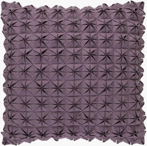 Surya Structure Suu-001 18" Wool Accent Pillow - Elegant, Soft, Inviting Decor For Living Room & Bedroom Medium Gray Wool Suu005-1818p