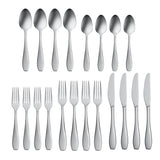 Lenox Oneida Glide 20 Piece Fine Flatware Set, Service for 4 Metallic, STAINLESS METAL T091020AL20