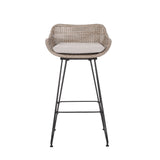 Christopher Knight Home® Noble House Pe Rattan Bar Stool