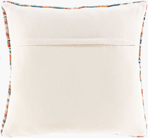 Surya Savona Vibrant 27" Floor Pillow – Stylish Cotton Blend With Eye-catching Pattern For Any Space Deep Teal Polyester,Cotton,Polyester Sva003-2727p