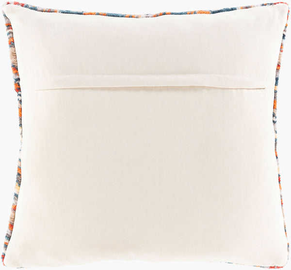 Surya Savona Vibrant 27" Floor Pillow – Stylish Cotton Blend With Eye-catching Pattern For Any Space Deep Teal Polyester,Cotton,Polyester Sva003-2727p