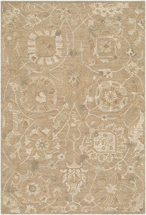 Livabliss Shiv Classics Hand Tufted Wool Accent Rug Plush Traditional Craft for Any Room Beige, Taupe 2' x 3' SVC2303-23