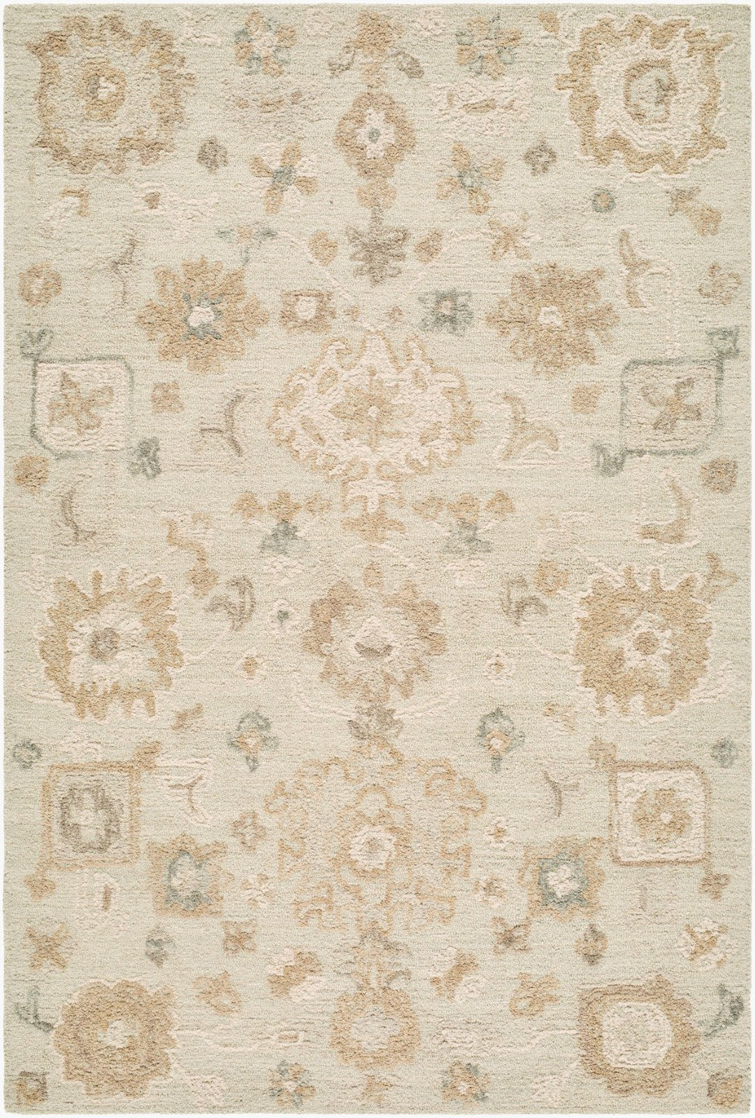 Shiv Classics Hand Tufted Wool Rug Traditional Indian Craft for Entryw