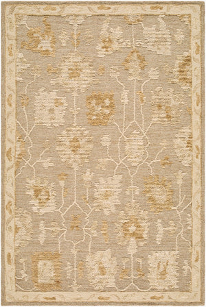 Livabliss Shiv Classics Hand Tufted Wool Accent Rug Traditional Indian Craft for Entryway or Bedroom Goldenrod 2' x 3' SVC2310-23