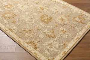 Livabliss Shiv Classics Hand Tufted Wool Accent Rug Traditional Indian Craft for Entryway or Bedroom Goldenrod 2' x 3' SVC2310-23