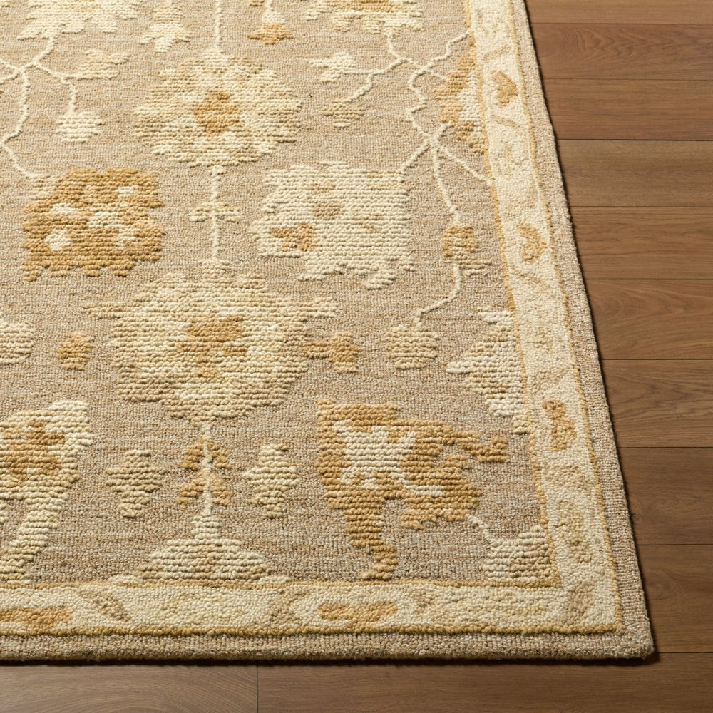 Livabliss Shiv Classics Hand Tufted Wool Accent Rug Traditional Indian Craft for Entryway or Bedroom Goldenrod 2' x 3' SVC2310-23
