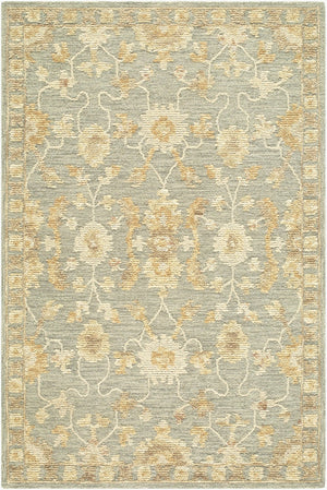 Livabliss Shiv Classics Hand Tufted Wool Accent Rug Artisan Crafted for Entryways and Small Spaces Pale Sage, Gol 2' x 3' SVC2314-23
