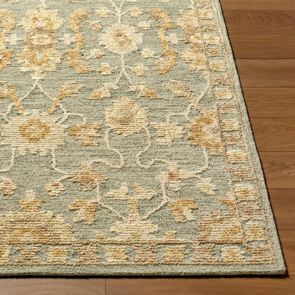 Livabliss Shiv Classics Hand Tufted Wool Accent Rug Artisan Crafted for Entryways and Small Spaces Pale Sage, Gol 2' x 3' SVC2314-23