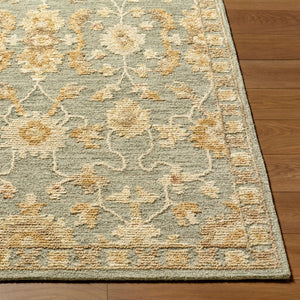 Livabliss Shiv Classics Hand Tufted Wool Accent Rug Artisan Crafted for Entryways and Small Spaces Pale Sage, Gol 2' x 3' SVC2314-23
