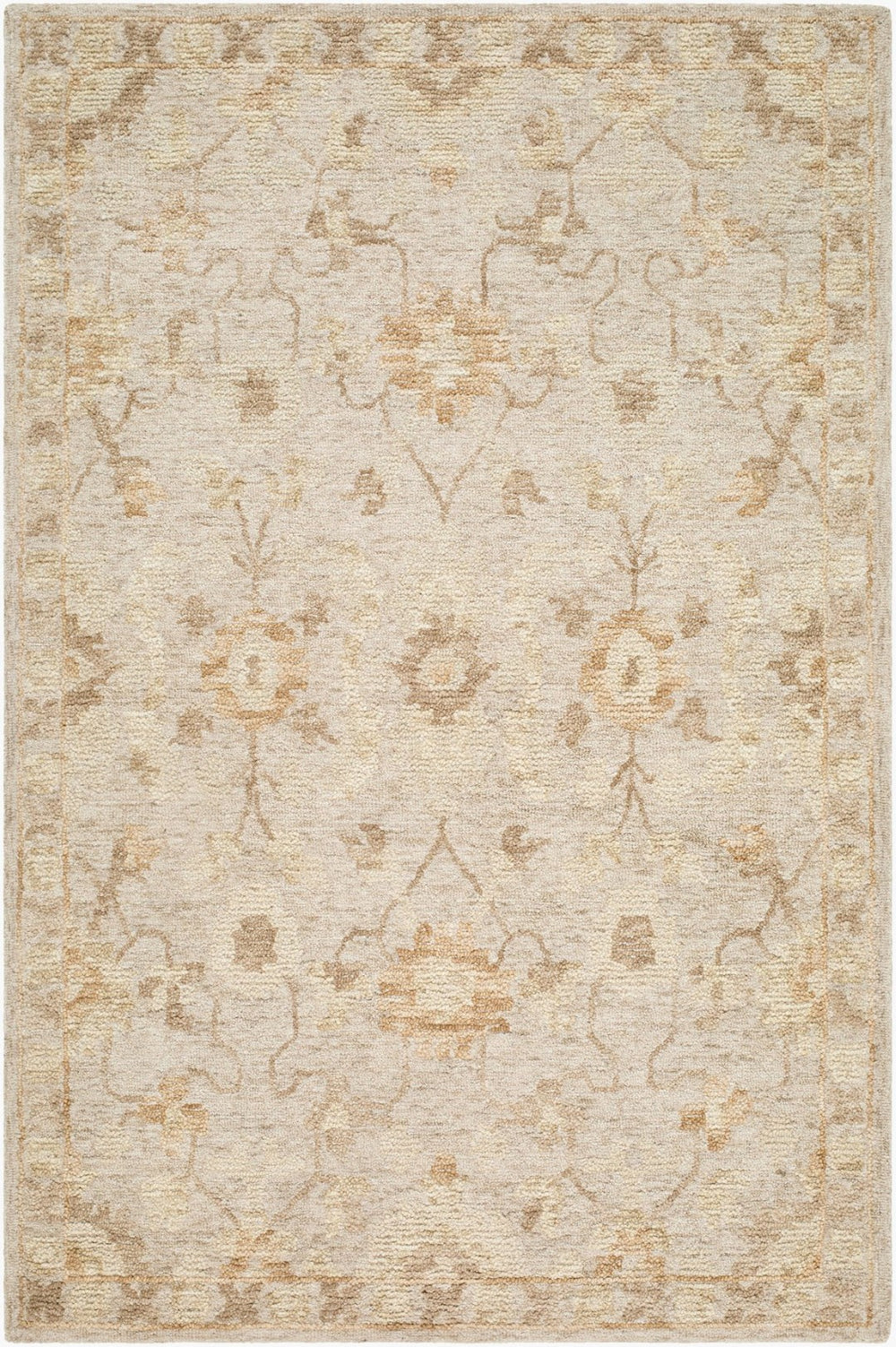 Livabliss Shiv Classics Hand Tufted Wool Accent Rug Traditional Pattern for Entryway or Bedside Camel 2' x 3' SVC2315-23