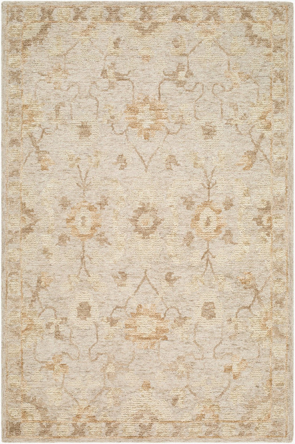 Livabliss Shiv Classics Hand Tufted Wool Accent Rug Traditional Pattern for Entryway or Bedside Camel 2' x 3' SVC2315-23