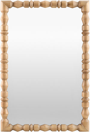 Livabliss Elisaveta Bohemian Global Wall Mirror with Eclectic Frame for Entryway or Living Room Wood 36"H x 24"W x 2"D SVET001-3624