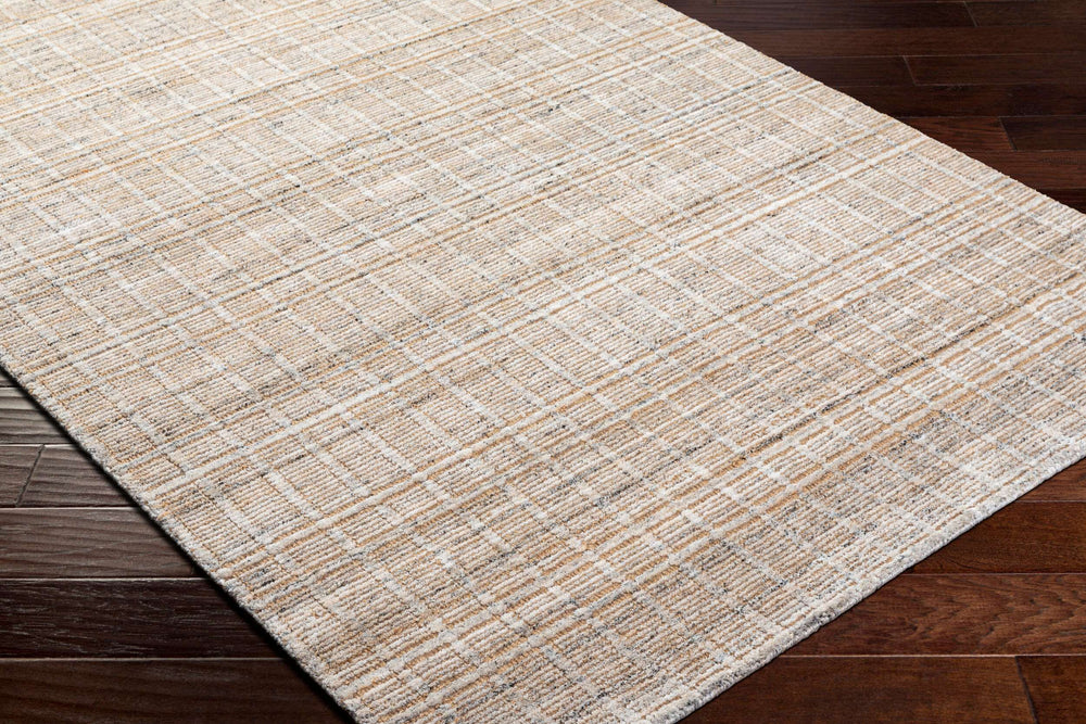 Surya Shivan Handmade Area Rug 2' X 3' - Luxurious Jute & Recycled Pet, Perfect For Home Decor Elegance Beige Recycled Pet Yarn,Jute Svh2302-23